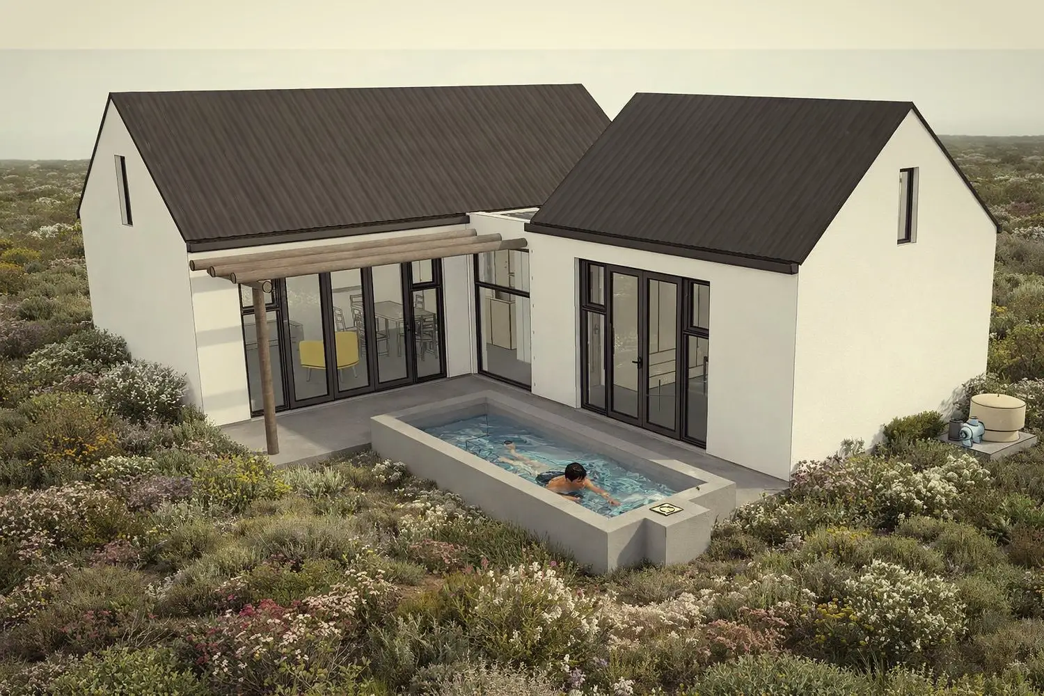 Guest Cottage Hermanus — under construction