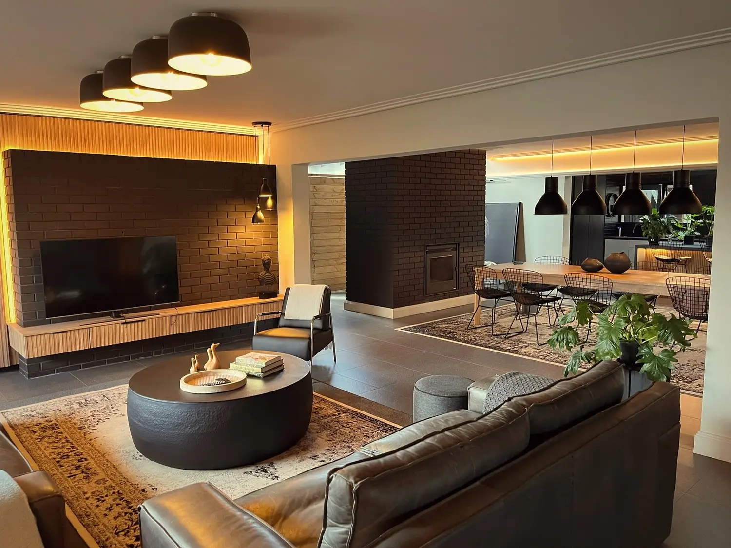 Alterations and Interior Design — Bloemfontein interior with layered lighting